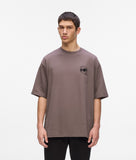 Karl Lagerfeld Mens Big Ikon T-Shirt In Purple