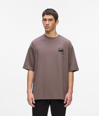 Karl Lagerfeld Mens Big Ikon T-Shirt In Purple