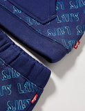 Levis 0038880 Kids Lvb Levi'S Aop Jogger Set Blue