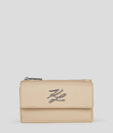Karl Lagerfeld A1W32058 K/Autograph Zip Card Holder Beige