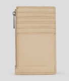 Karl Lagerfeld A1W32058 K/Autograph Zip Card Holder Beige
