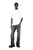 Diesel Mens M T-Box Bisk Relaxed T-Shirt In White
