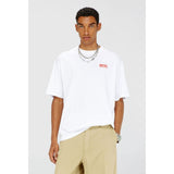 Diesel Mens T-Box Bisk Relaxed T-Shirt In White