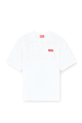 Diesel Mens M T-Box Bisk Relaxed T-Shirt In White