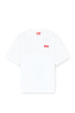 Diesel Mens M T-Box Bisk Relaxed T-Shirt In White