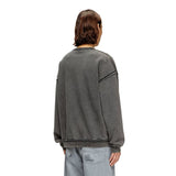 Diesel Mens S-Boxt-Raw V1 Sweatshirt In Grey