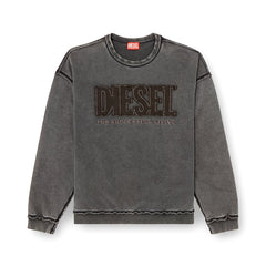 Diesel Mens S-Boxt-Raw V1 Sweatshirt In Grey