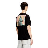 Diesel Mens T-Adjust-V10 T-Shirt In Black