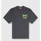 Diesel Mens Qiam T-Boxt Aa2 T-Shirt In Charcoal