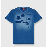 Diesel Mens PGBY T-Nox Regular T-Shirt In Navy