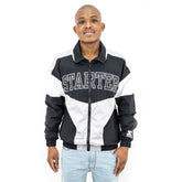 Starter Mens Ortega Tracksuit Jacket In Black & Grey