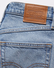 Levis Womens Mom Jeans In Light Blue