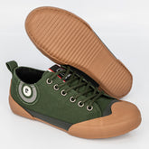 Pierre Cardin Boys Kicks Shoes In Dark Olive