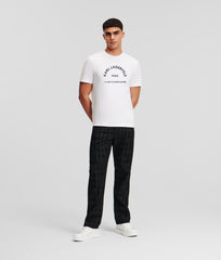 Karl Lagerfeld Mens Relax T-Shirts In White
