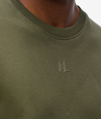 Karl Lagerfeld Mens Golfers In Olive