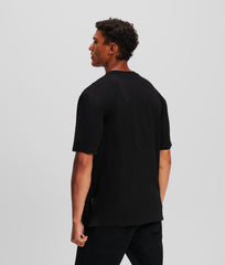 Karl Lagerfeld Mens Rhinestone T-Shirt In Black