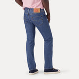 Levis 501 Original Fit Mens Jeans In Stonewash