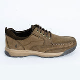 Hush Puppies Mens Pumba Leather Shoes Brown
