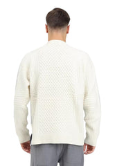 Just Cavalli 77Oafm02 Cmf20 Fleece Knit 004 Beige/Grey