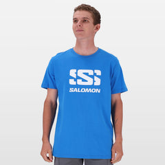 Salomon Boys Adventure T-Shirt In Blue