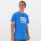 Salomon Boys Adventure T-Shirt In Blue