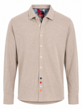 A Fish Named Fred Mens Jersey Shirt In Sand