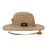 Jeep Unisex Wide Brim Sun Hat In Brown