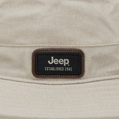 Jeep Unisex Wide Brim Hat In Khaki