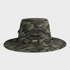 Jeep Unisex Wide Brim Hat Headwear Camouflage