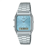 Casio Retro Anadigi Ice Blue Watch