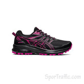 Asics Womens Trail Scout 2 Shoes In Black/Fuchsia Red