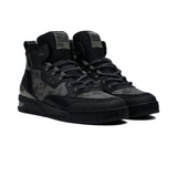 Replay Mens Astro Speed Camo Sneaker In Black And Grey