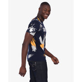 Soviet Mens Ignite Rotary Print T-Shirt In Navy