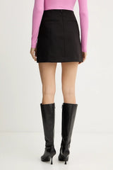 Karl Lagerfeld Womens Retri Skirt In Black