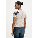 Diesel Ladies T-Uncutie-Long R1 T-Shirt In Beige