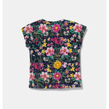 Guess Girls T-Shirt In Navy/Multi