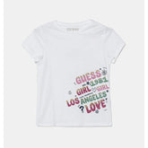 Guess Girls T-Shirt In White