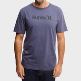 Hurley Mens One And Only Short Sleeves T-Shirt In Navy