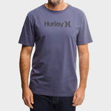 Hurley Mens One And Only Short Sleeves T-Shirt In Navy