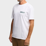 Hurley Mens Small Fastlane Short Sleeves T-Shirt In White
