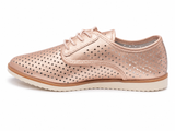 Aerofit Ladies Flat Shoes In Rose