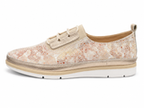 Aerofit Soft Ladies Shoes In Taupe Mutli
