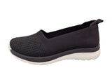 Aerosoft Ladies Shoes In Black & White