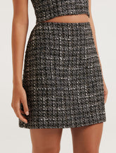 Polo 0055337 Wmn Mila Boucle Skirt Black