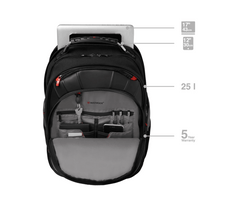 Paklite Pegasus-17" Laptop Backpack Grey