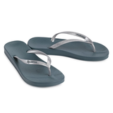 Ipanema Ladies Anatomica Tan Fem Blue Sandals