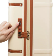 Brics Bellagio Spinner Trolley Case In Cream