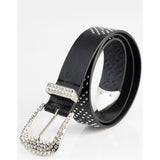 Sissy boy Womens Stud Type Belt In Black