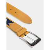 Ben Sherman Mens Belt In Mustard