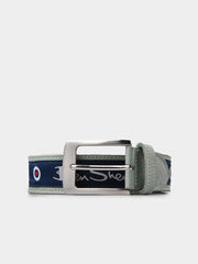 Ben Sherman Mens Belt In Grey